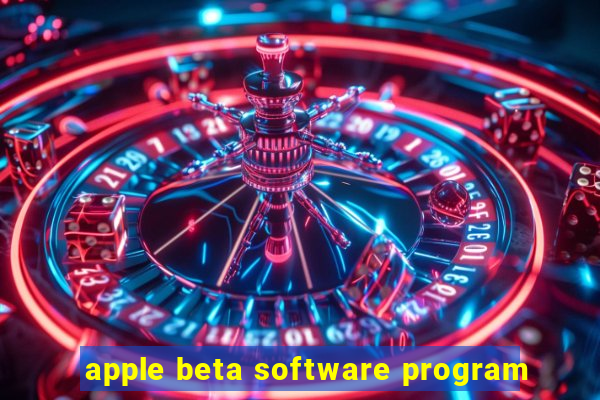 apple beta software program